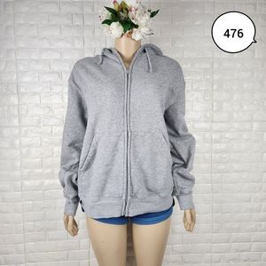 body equipment large gray hoodie sweatshirt